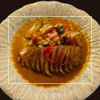 Roasted Barbary Duck Red Curry